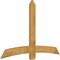 Ekena Millwork Bellingham Rough Sawn Timber Gable Bracket, Western Red Cedar, 72"W x 48"H x 2"D x 6"F, 16/12 Pitch GBW072X48X0206BEL00RWR - alternate 4